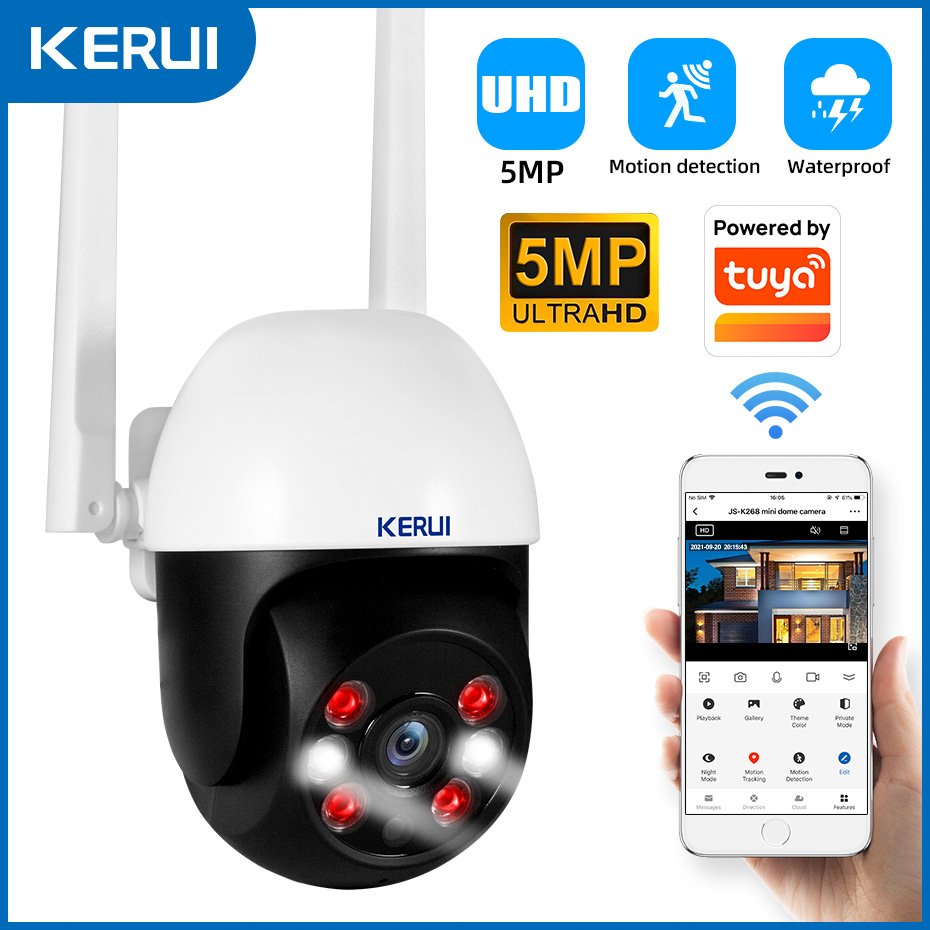 Smart Home Os - KERUI 5MP IP Camera Support Onvif