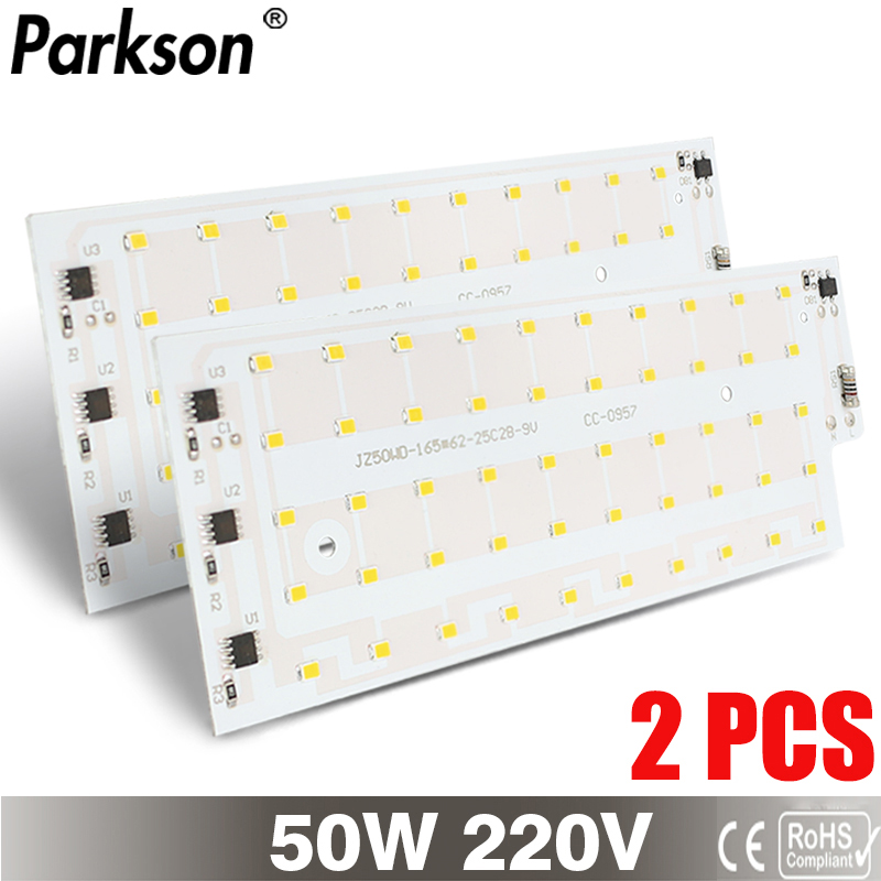 Smart Bulb - 2pcs/lot 50W LED Lamp beads SMD