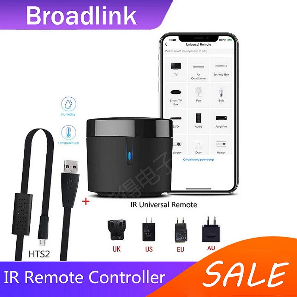 Smart Home Box - Broadlink RM4 mini Temperature Humidity Sensor