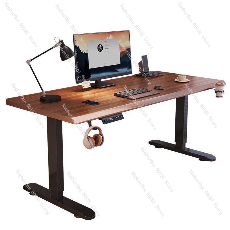 Smart Home Office - Premium Electric Height Adjustable Desk Solid