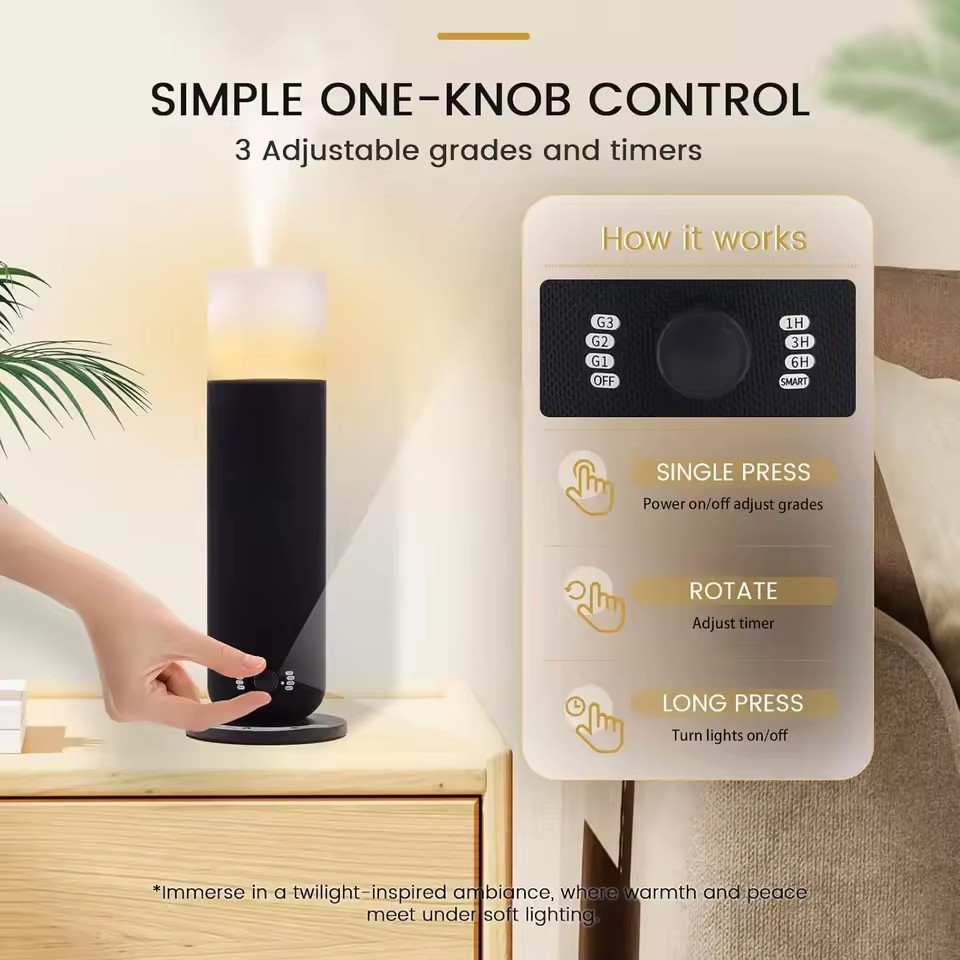 Smart Home Hotel - Room Fragrance Diffuser Cover Up To