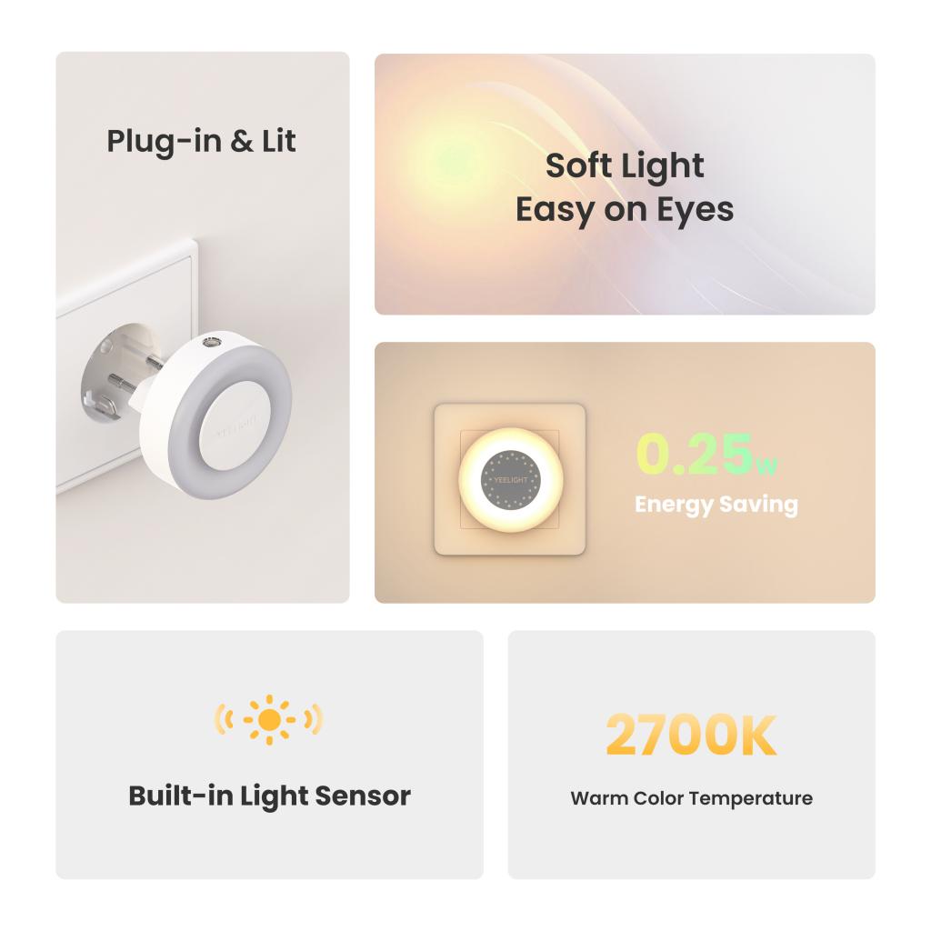 Yeelight Plug-in Light Sensor  - Smart Home Yeelight 评论和价格