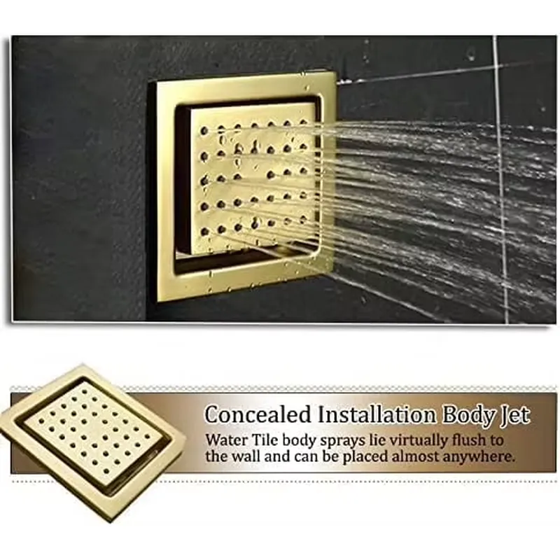 Smart LED Shower Set Bathroom  - Smart Home Hotel 评论和价格