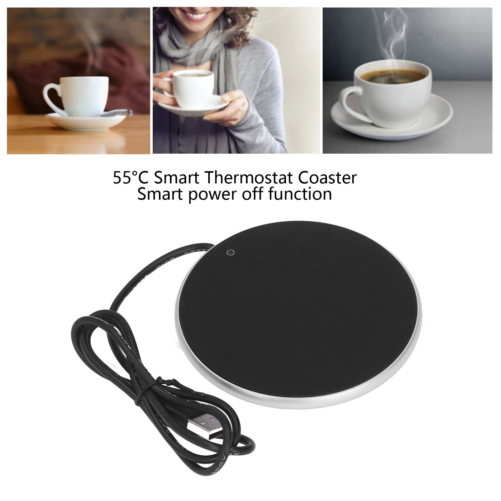 Zk20 Coffee Mug Warmer 55°C Co - Smart Home Office 评论和价格