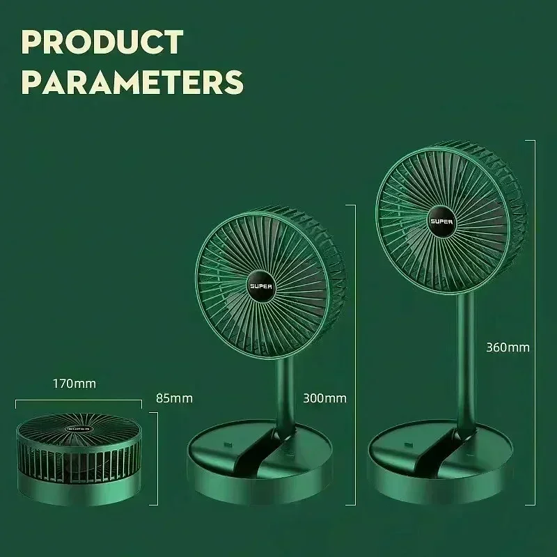 Adjustable Folding USB Fan Min - Smart Home Pc 评论和价格