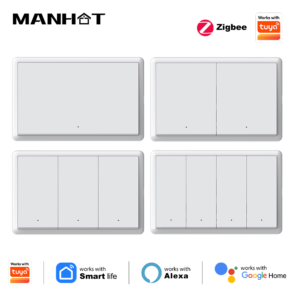Manhot Smart zigbee Switch No  - Tuya Smart Switch 评论和价格