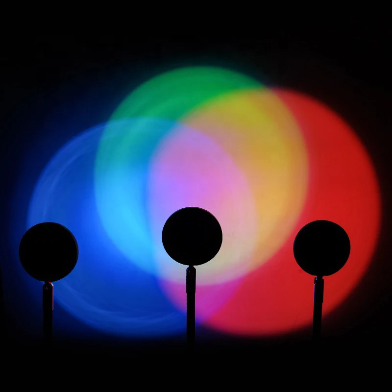 Smart LED Sunset Lamp Colorful - Smart Home Room 评论和价格