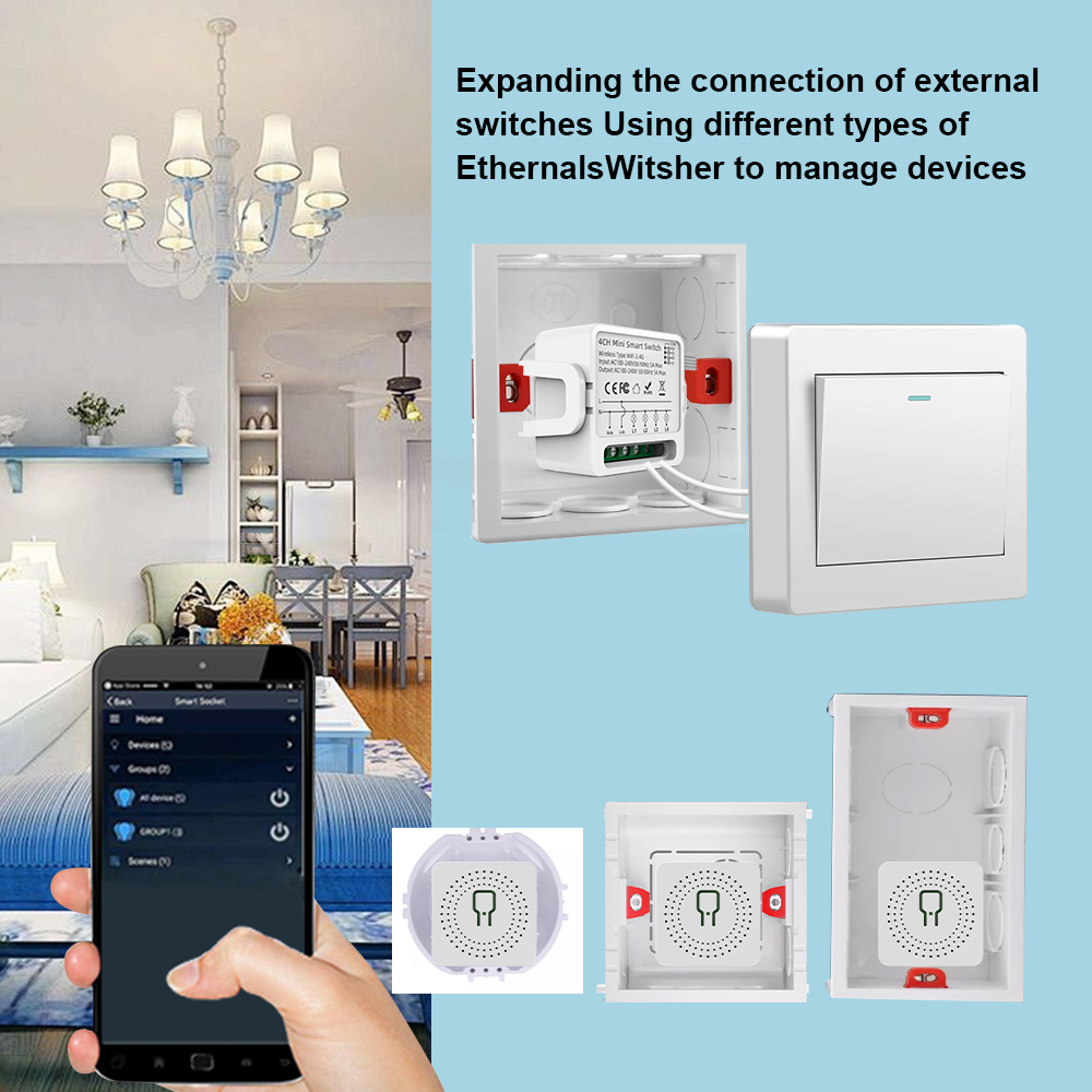 Tuya WiFi Smart Switch 1/2/3/4 - Tuya Smart Switch 评论和价格