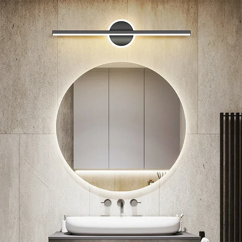 Modern LED Mirror Lamp 40/55cm - Smart Home Retrofit 评论和价格