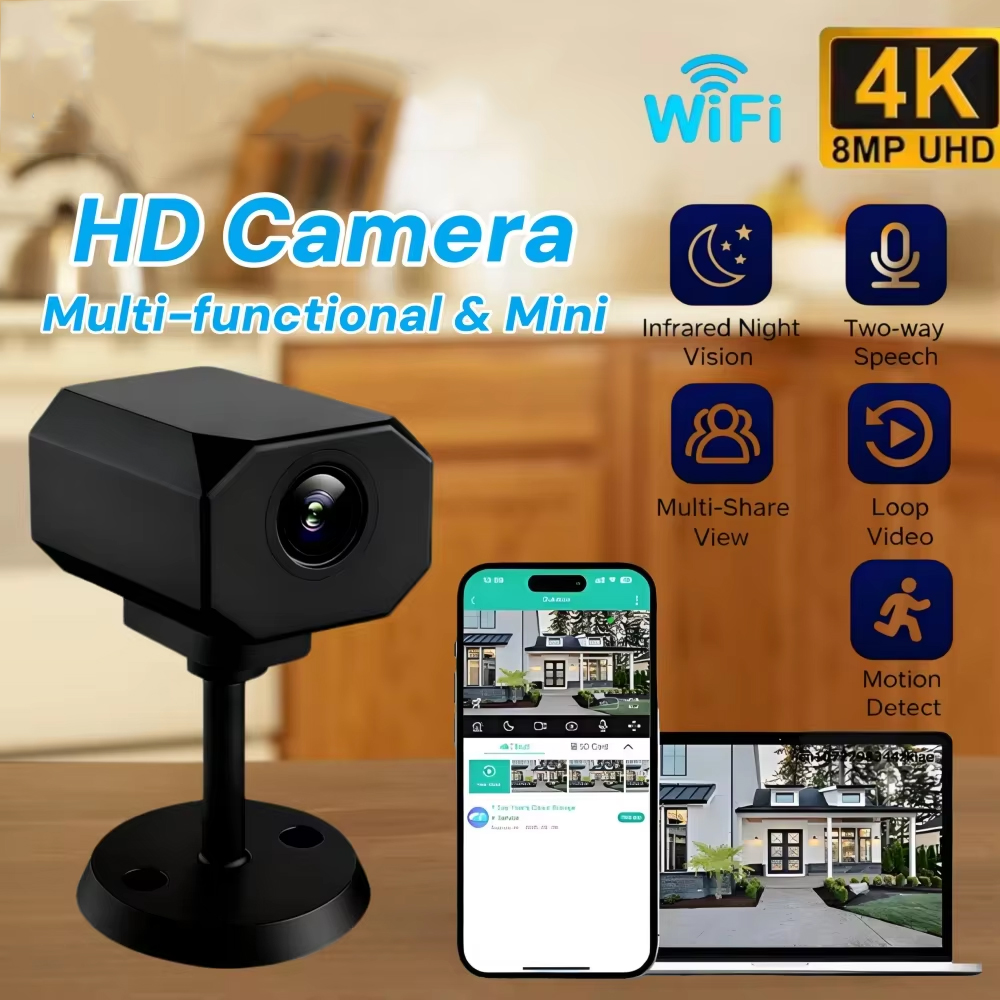 4K HD WiFi Security Camera for - Security Ip Camera 评论和价格