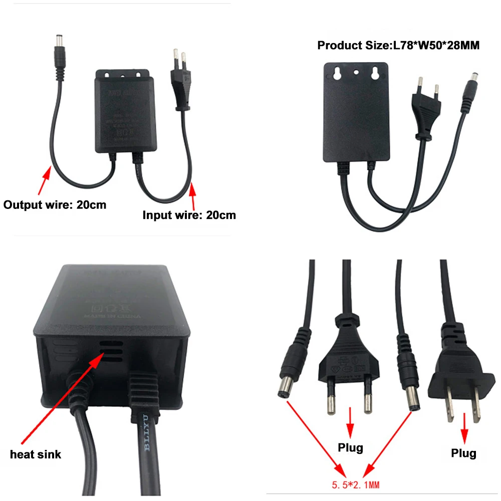 Outdoor AC 100-240V Input DC 1 - Security Ip Camera 评论和价格