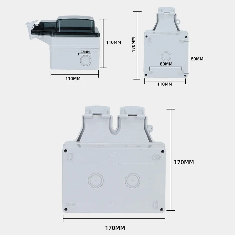 Tuya Power Socket IP66 Outdoor - Smart Home Box 评论和价格