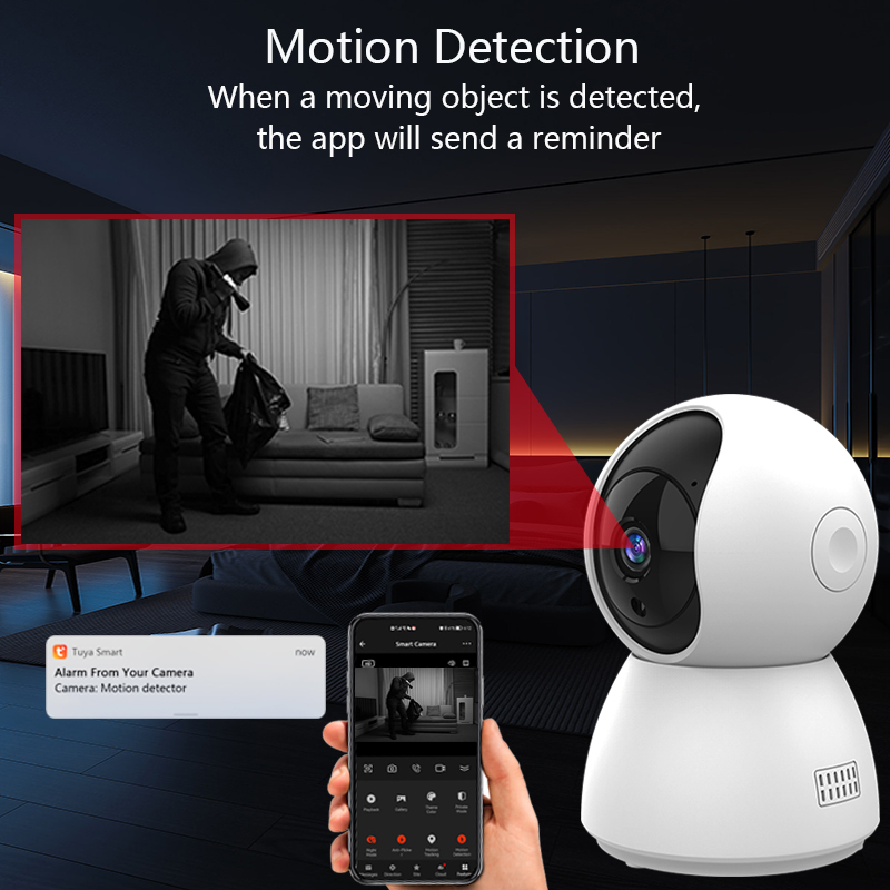 HD 4MP Tuya Smart Mini WiFi IP - Smart Home Os 评论和价格