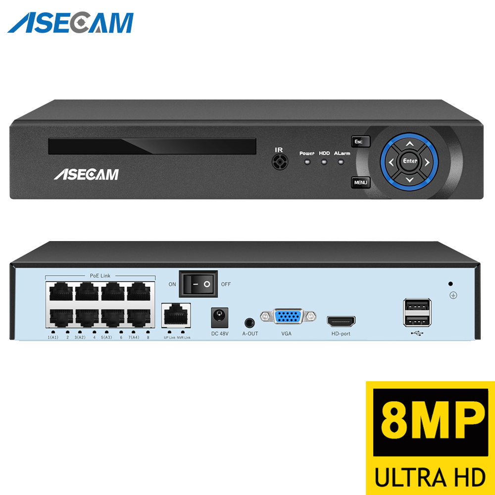 Super 8MP POE NVR Video Record - Security Ip Camera 评论和价格