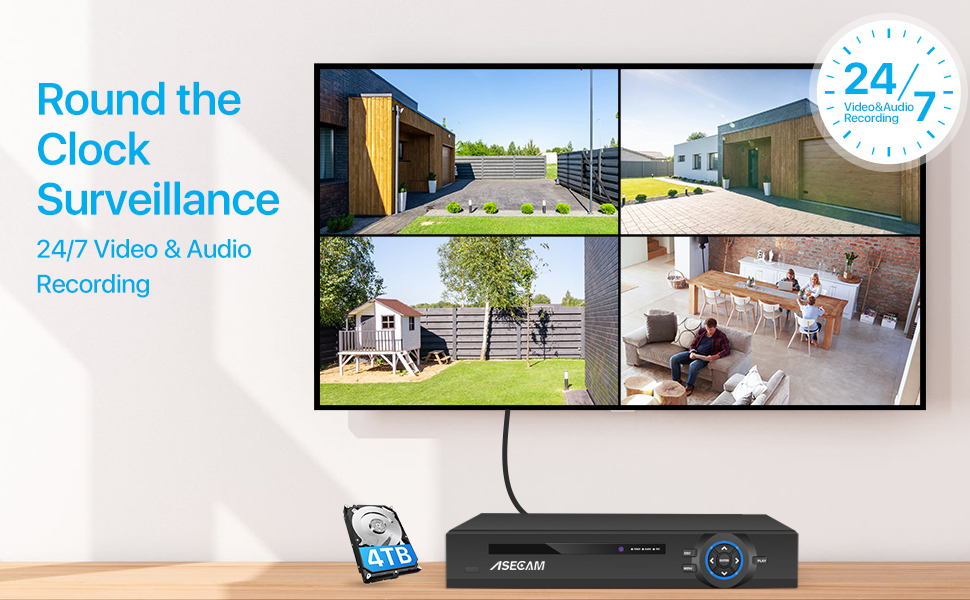 Super 8MP POE NVR Video Record - Security Ip Camera 评论和价格