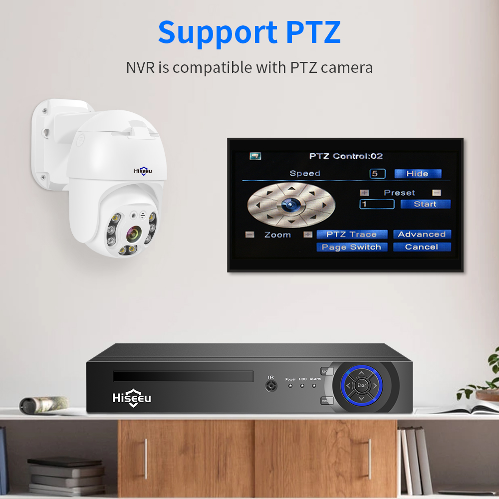 Hiseeu 4CH 10CH 16CH 4K 8MP 5M - Security Ip Camera 评论和价格