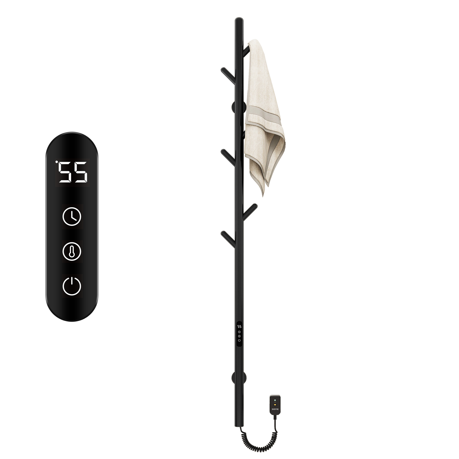 Smart Electric Towel Rack Eco- - Smart Home Hotel 评论和价格