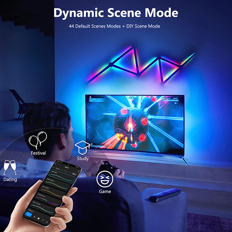 Smart RGB Wall Lamp, Bluetooth - Smart Bulb 评论和价格