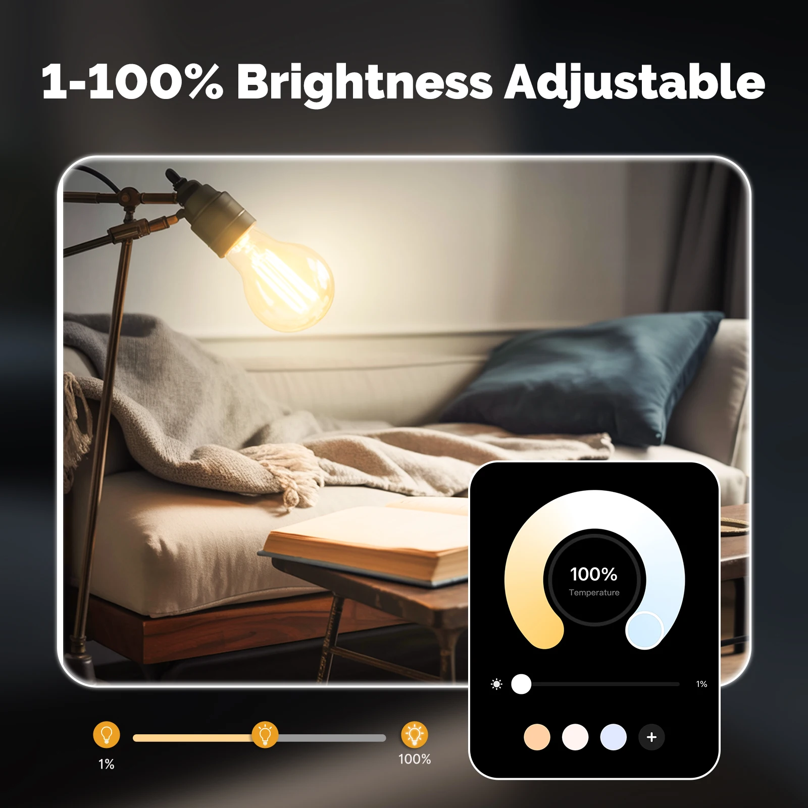 MOES TUYA Matter Smart Filamen - Smart Bulb 评论和价格