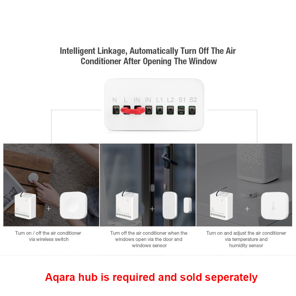 Aqara Two-Way Control Module R - Smart Home Yeelight 评论和价格