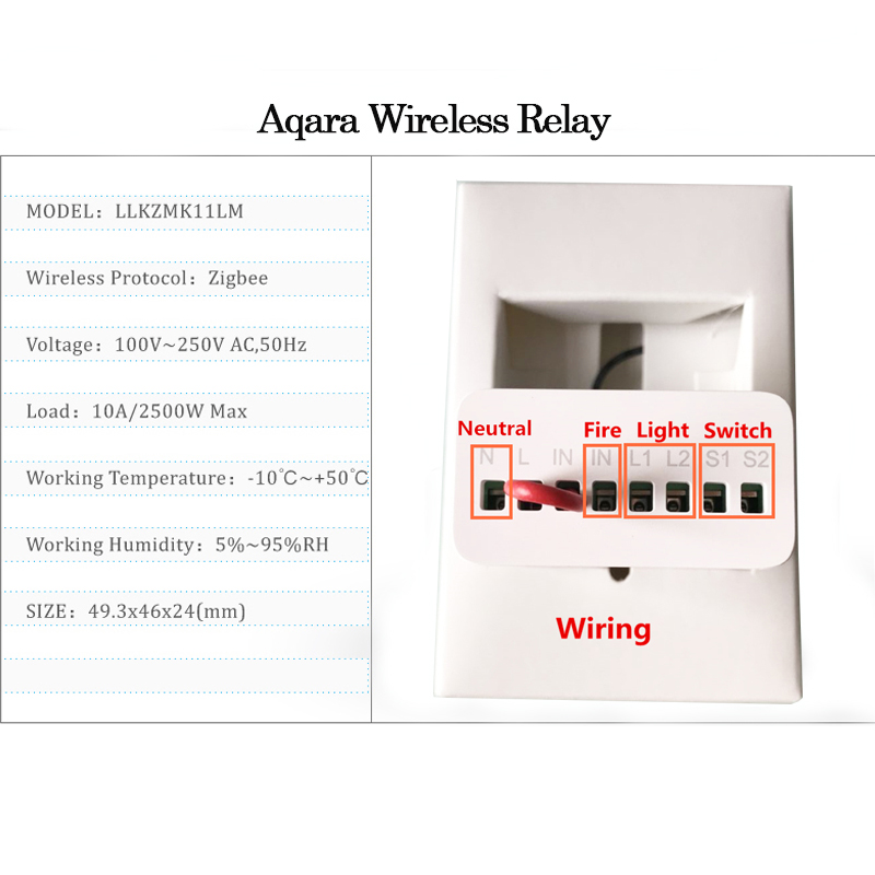 Aqara Two-Way Control Module R - Smart Home Yeelight 评论和价格