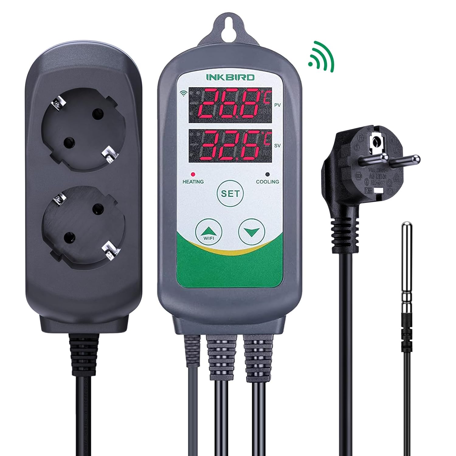 INKBIRD ITC-308-WiFi Digital T - Wifi Thermostat 评论和价格