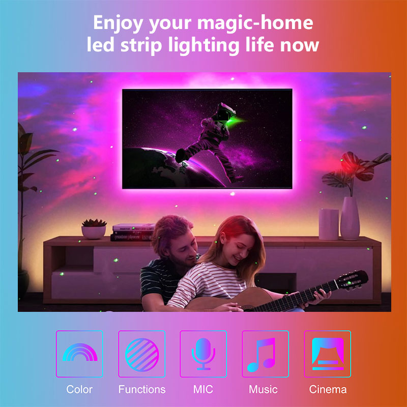 STTL Smart RGB LED TV Strip 2. - Smart Home Usb 评论和价格