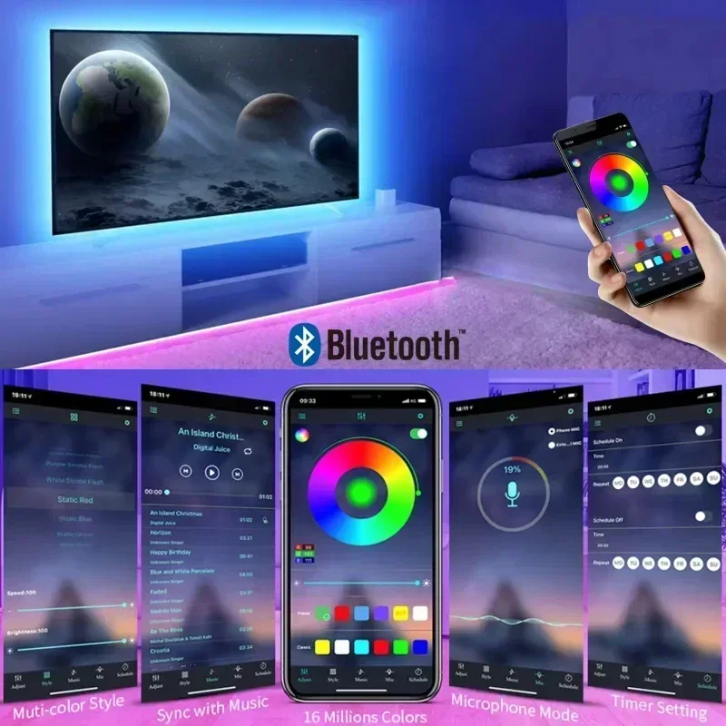 Smart RGB LED Gaming Light Str - Smart Bulb 评论和价格