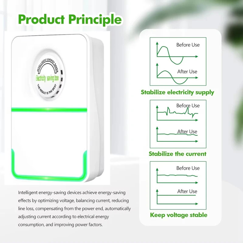 2/4/6PCS Power Saver Smart Ene - Smart Home Box 评论和价格