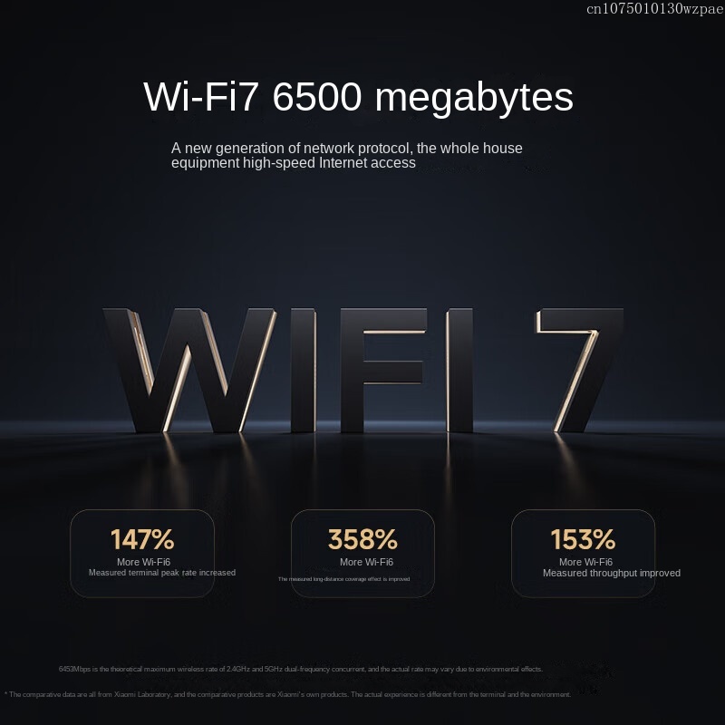 Xiaomi BE6500 WiFi 7 Router Du - Smart Home Xiaomi Devices 评论和价格