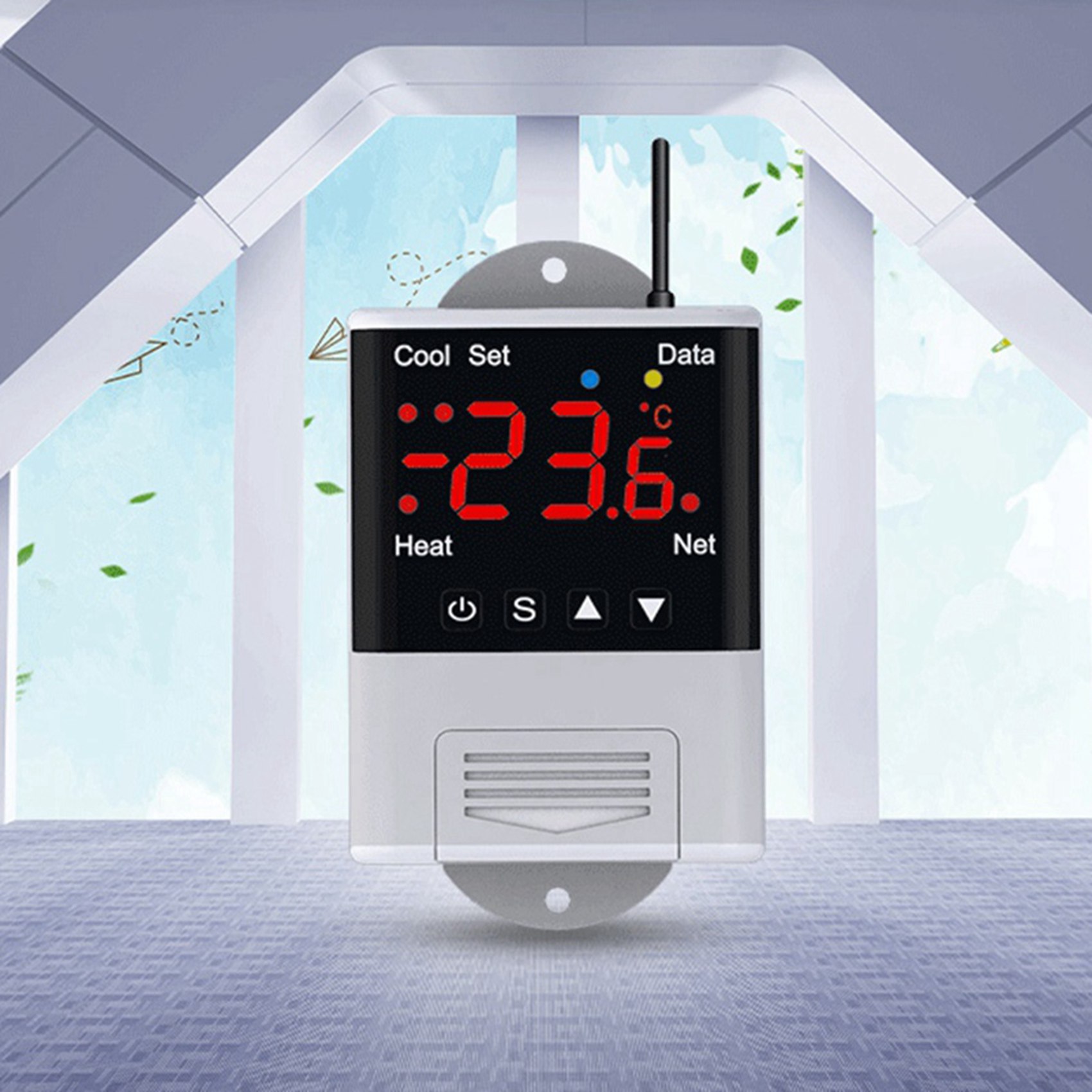 AFOURT-2X Wireless Wifi Temper - Wifi Thermostat 评论和价格