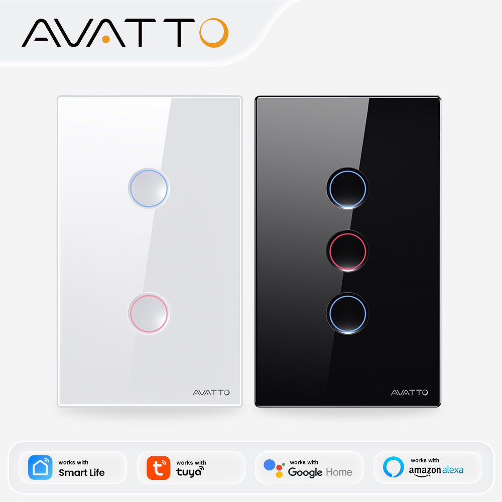 AVATTO 1/2/3/4 Gang ZigBee Sma - Tuya Smart Switch 评论和价格