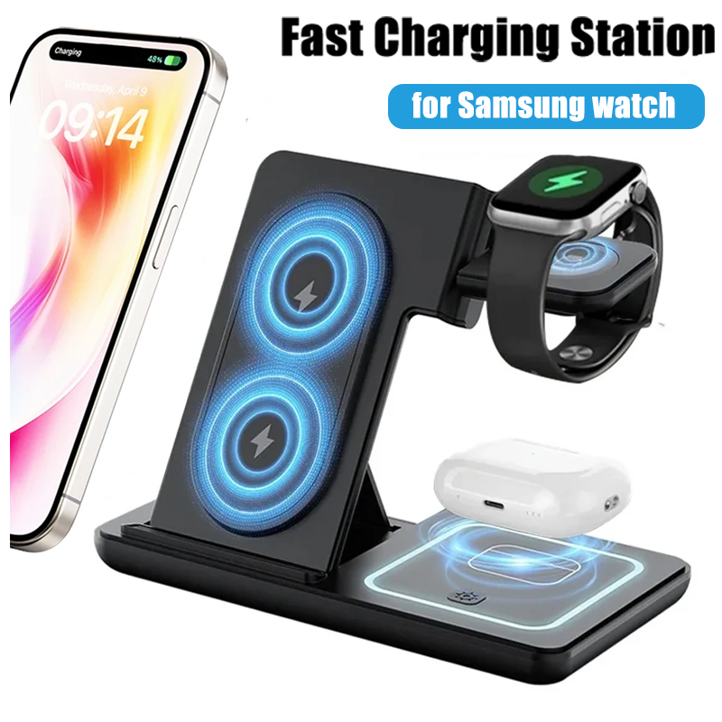 3 in 1 Foldable Wireless Charg - Smart Home Office 评论和价格