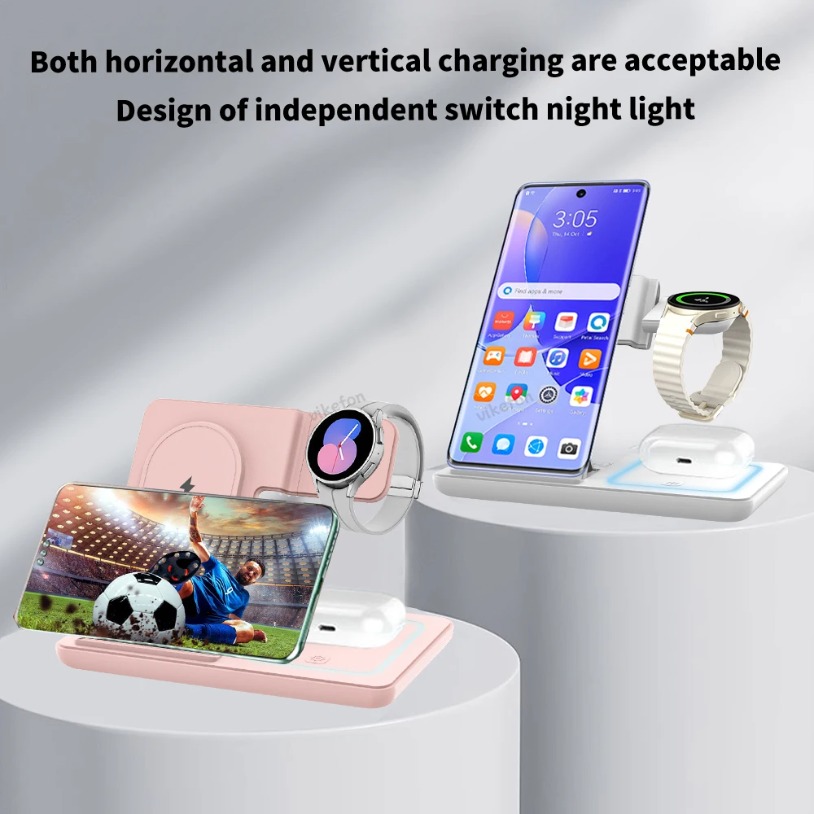 3 in 1 Foldable Wireless Charg - Smart Home Office 评论和价格