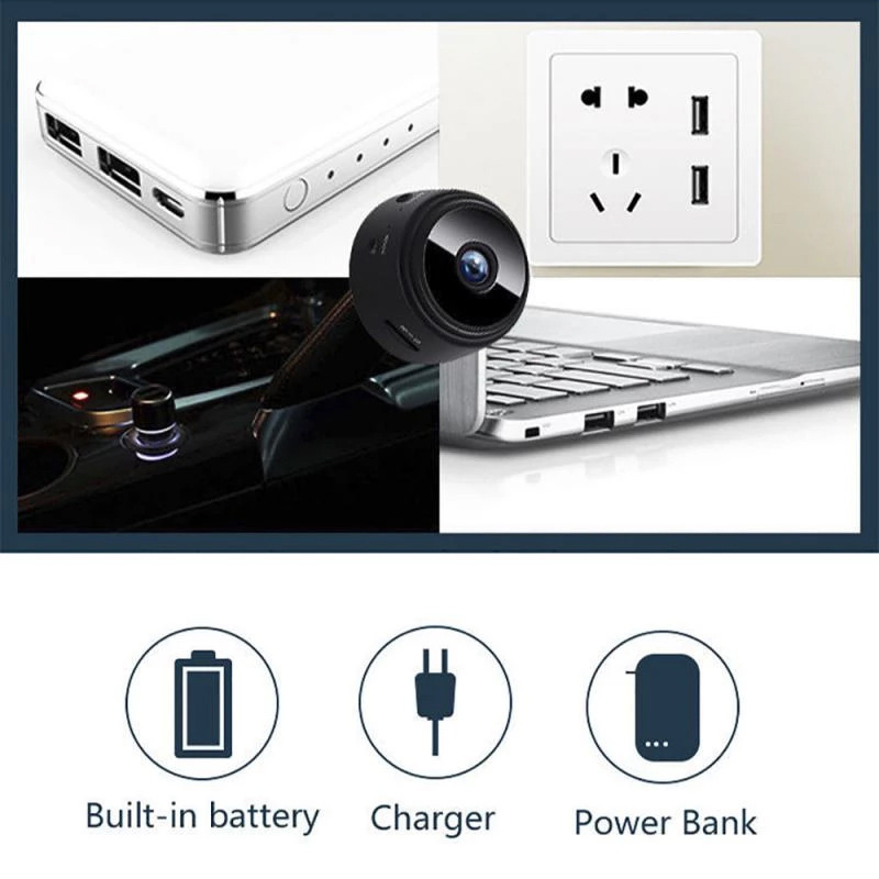 1080P HD Mini WiFi Camera Baby - Security Ip Camera 评论和价格