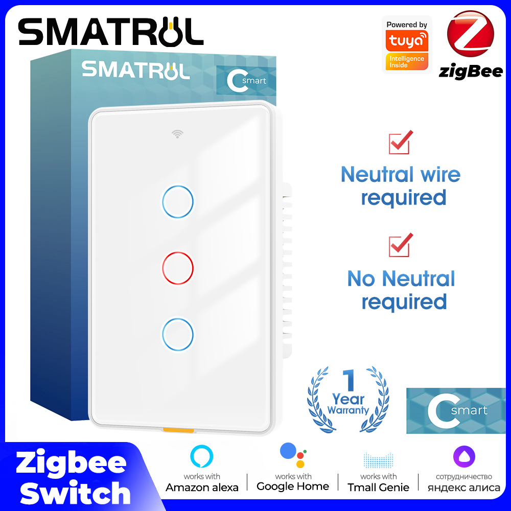Tuya Zigbee Smart Light Touch  - Tuya Smart Switch 评论和价格