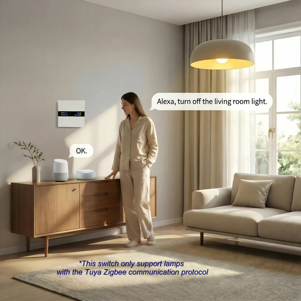 M8 Pro Zigbee Smart Switch Pan - Smart Home Hotel 评论和价格