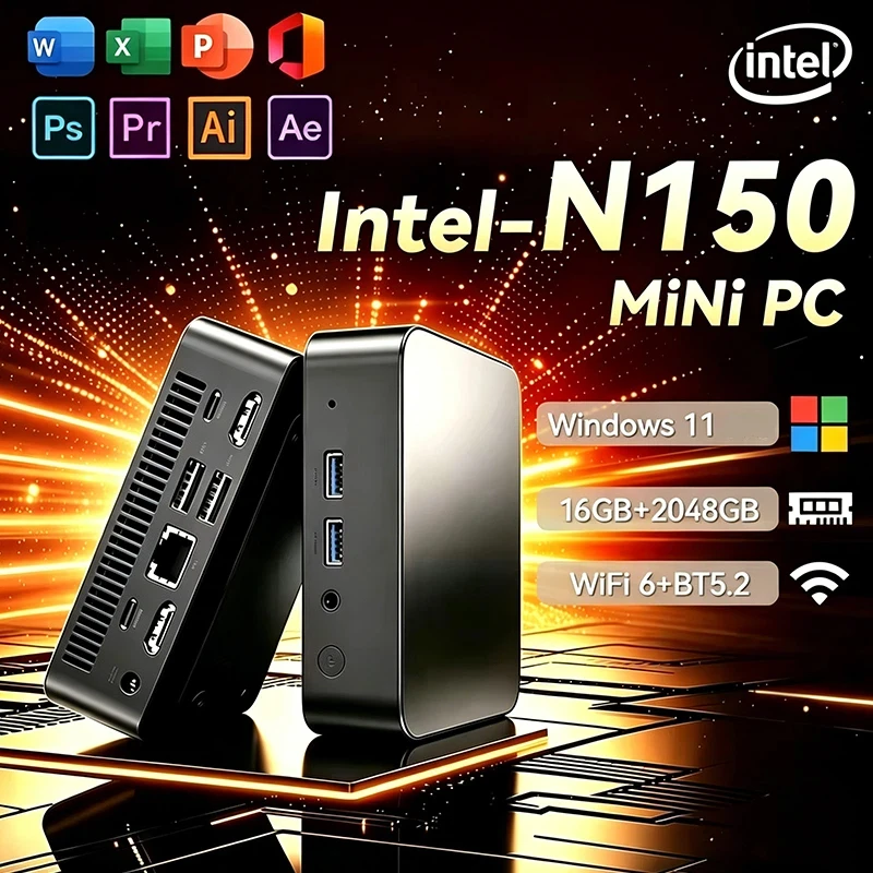 NEW Mini PC Windows 11 Intel N - Smart Home Pc 评论和价格