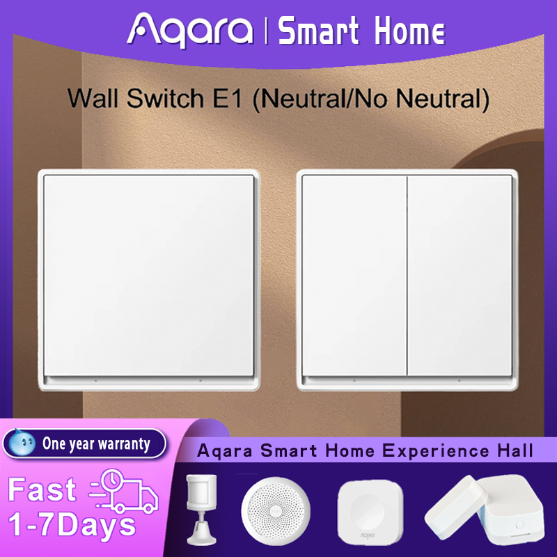 Original Aqara Wall Switch E1  - Smart Home Yeelight 评论和价格