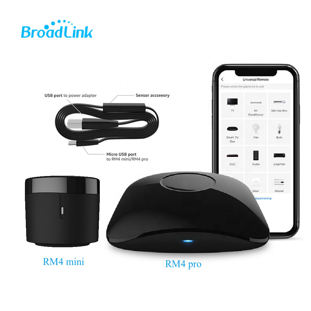 Broadlink RM4 Pro/MINI/HTS2 IR - Smart Home Box 评论和价格