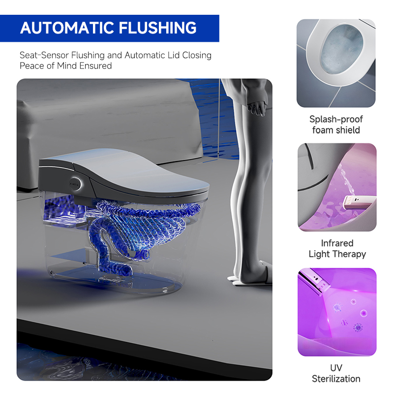 Luxury Square Smart Toilet Aut - Smart Home Hotel 评论和价格