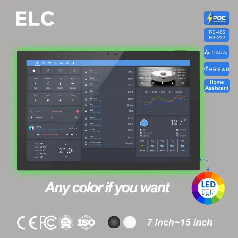 Home Assistant 10.1 Inch Andro - Smart Home Pc 评论和价格