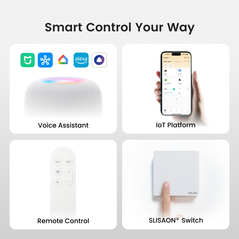 Yeelight Smart Slim LED Ceilin - Smart Home Yeelight 评论和价格