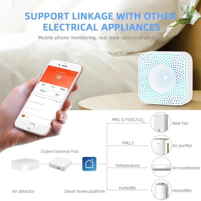 Tuya ZigBee/WiFi Air Quality D - Smart Home Box 评论和价格