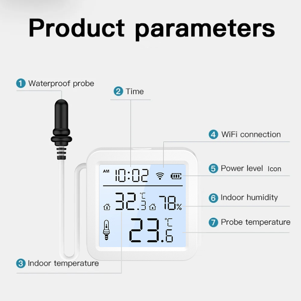 WiFi Humidity Temperature Sens - Wifi Thermostat 评论和价格
