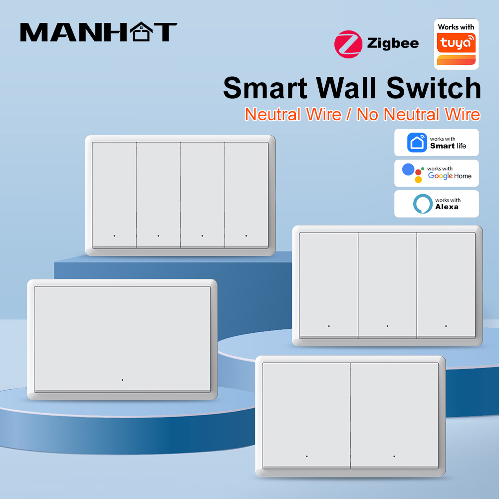 MANHOT ZigBee3.0 Smart Switch  - Tuya Smart Switch 评论和价格