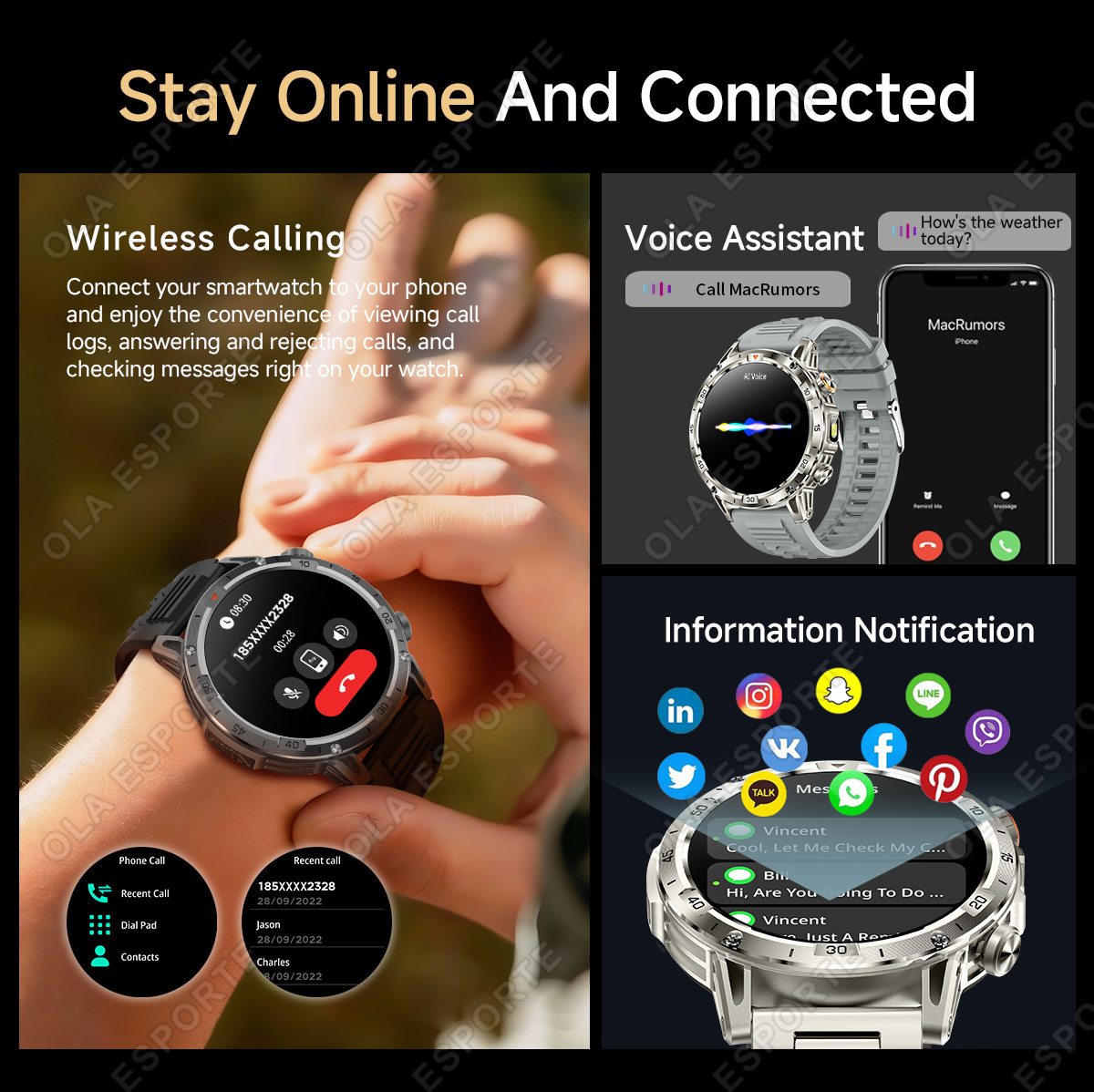 2026 New GPS Smartwatch Men AM - Smart Home Os 评论和价格